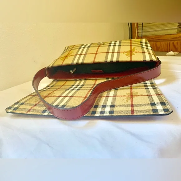 AUTHENTIC VINTAGE BURBERRY LONDON MADE IN ITALY RARE EUC! - Picture 10 of 16